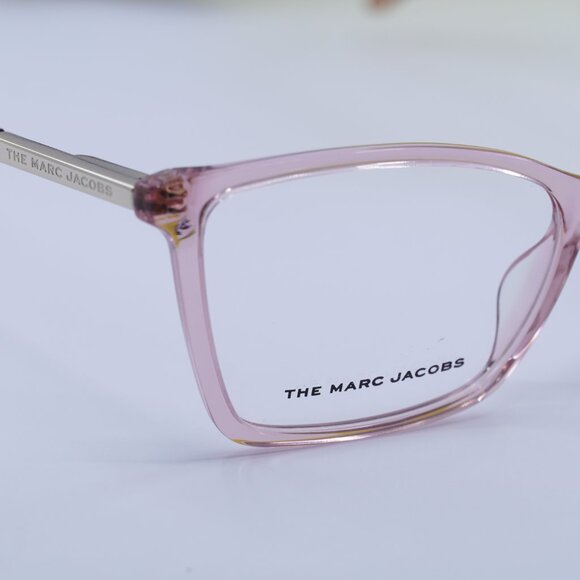 Marc Jacobs MARC 544 035J 00 Cat Eye Eyeglasses 54mm – Transparent Pink - Picture 2 of 10